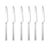 Alessi - Dry Table Knife Set Of 6 - stainless steel/glossy polished/L 22,2cm