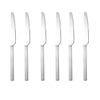 Alessi - Dry Table Knife Set Of 6 - stainless steel/glossy polished/L 22,2cm