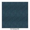 Softline - Lubi Sofa Bed / Day Bed - blue/fabrics felt 846/WxHxD 203x65x82cm/with cold foam mattress/incl. bolster