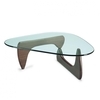 Vitra - Coffee Table - walnut/glass/LxWxH 128x93x40cm