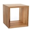 Jan Kurtz - Cubus - Table d'appoint / tabouret bois - chêne/50x50x50cm