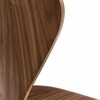 Fritz Hansen - Series 7 - Barkruk 76cm - noot/onderstel chroom/naturel