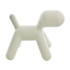 Magis - Puppy XL Dog - white/plastic/LxBxH 102x61,5x81cm