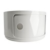Kartell - Componibili 1 Modular Element round - white/ABS-plastics/height 23,5cm