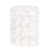 Kartell - Matelassé - Vase - transparent/transparent