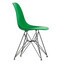Vitra - Eames Plastic Side Chair DSR onderstel zwart
