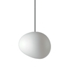 Foscarini - Gregg Outdoor Media Pendelleuchte - weiß/Kunststoff/Größe 1/LxBxH 31x26x26cm