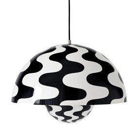 &Tradition - Suspension Flowerpot VP2 avec motif