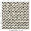 MDF Italia - Flow Slim Armchair Upholstered New Edition 2 - grey/black/white/shell white/frame oak/fabric Monaco R319 Col. 443.040/56 x 56 x 76.4 cm