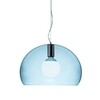 Kartell - FL/Y - Pendellamp - wolkenblauw/transparant/Ø52cm