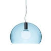 Kartell - FL/Y Suspension Lamp - cloudy blue/transparent/Ø52cm