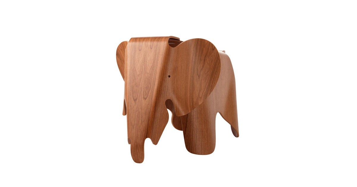 zoete smaak voordeel Commissie Vitra Eames - Houten olifant | AmbienteDirect