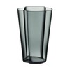 iittala - Alvar Aalto - Vase de 220mm - gris foncé/verre/verre soufflé bouche