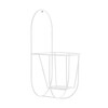 OK Design - Wall Cibele - Bloempot houder - wit/poedercoating/voor bloempotten met Ø 18-20cm
