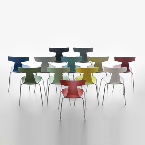 Plank - Remo Plastic Chair Stuhl Gestell verzinkt