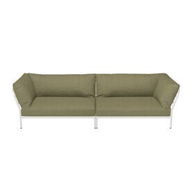 HOUE - Lounge set 4 Level 2 structure blanc atténué