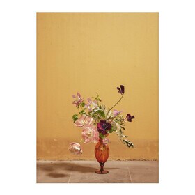 Paper Collective - Blomst 02 Ochra kunstafdruk