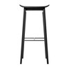 NORR 11 - NY11 - Barkruk 75cm - zwart/H x W x D: 75 x 40cm