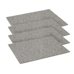 HEY-SIGN - Placemat set van 4 rechthoekig 45x35cm