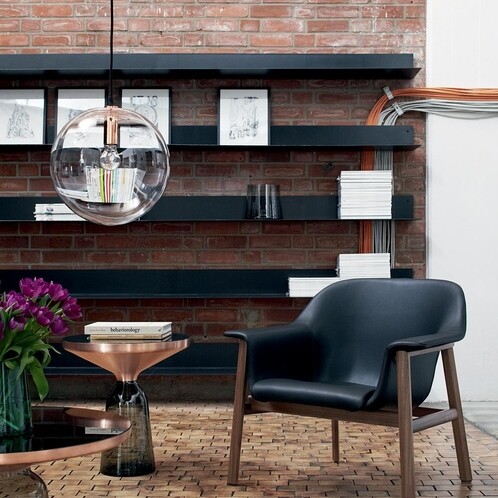 ClassiCon - Sedan Lounger Chair Leather