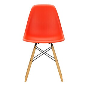 Vitra - Chaise Eames Plastic DSW RE érable doré