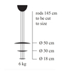 Catellani & Smith - Macchina Della Luce E LED - Suspension - dessin au trait