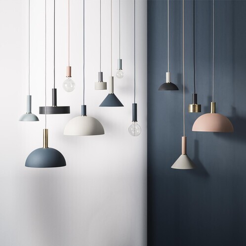 ferm LIVING - Socket Pendant Low Pendelleuchte