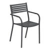 emu - Segno Outdoor Armchair - antique iron/powder-coated/WxHxD 52x84x53cm