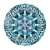 Moooi Carpets - Crystal Ice - Tapis Ø350cm - bleu/noir