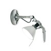 Luceplan - Fortebraccio Faretto 100W Wandleuchte - metallen/lackiert/mit Wandhalter/mit Ein/Aus-Schalter
