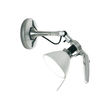 Luceplan - Fortebraccio Faretto 100W Wall Lamp - metallic/lacquered/with wall mount/with switch