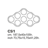 Cappellini - Cloud - Etagère - dessin au trait