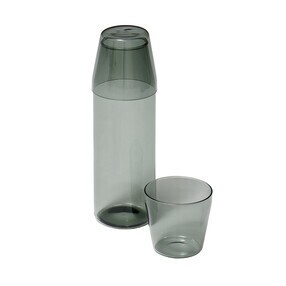 Nine - Milk drinkglas set van 2 met karaf