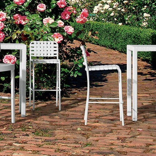 Gervasoni - InOut 828 - Outdoor tabouret de bar