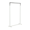 FROST - Bukto Wardrobe 100cm - white/polished/WxHxD 102,8x150x30cm