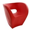 Moroso - Little Albert Outdoor Armchair - red/opaque
