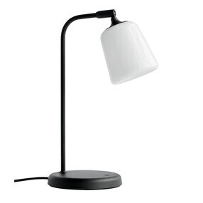 New Works - Material New Editions Tischleuchte Opalglas