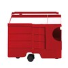 B-Line - Boby XSmall 12 Rollcontainer - rot/2 Schubkästen/LxBxH 43x42x31.5cm