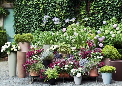 Décoration de jardin extérieur - Figurines, luminaires, pots de fleurs  extérieurs