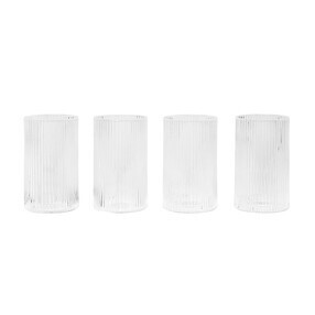 Ferm Living - Set de 4 verrines Ripple