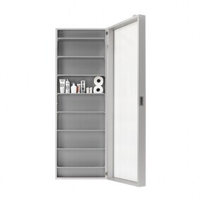 Kristalia - Duty Box Hängeschrank mit Spiegel