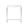 Thonet - B 97a Beistelltisch - transparent/ Gestell chrom/Glas optiwhite Diamantschliff/46x47x52cm