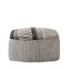 GAN - Mangas Caramell MP1N - pouf - gris/noir/nature