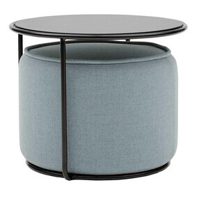 Softline - Tabouret avec table d'appoint Tom