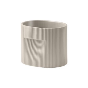 Muuto - Ridge Blumentopf H 15cm