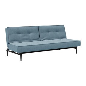 Innovation Living - Splitback Styletto Schlafsofa Holz schwarz 210x91cm