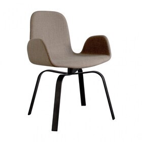 More - Chaise pivotante avec accoudoirs Pec