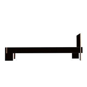 Moormann - Siebenschläfer Double Bed 160x200cm with Headrest