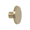 ferm LIVING - ferm LIVING Brass Wandhaken large - messing/matt poliert/L 2.5cm/Ø 5cm