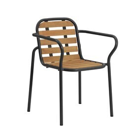 Normann Copenhagen - Vig Gartenarmlehnstuhl Holz